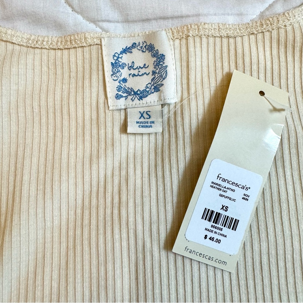 Francesca’s ~ Mariella Ribbed Sweetheart Mini Dress! - Picture 5 of 8